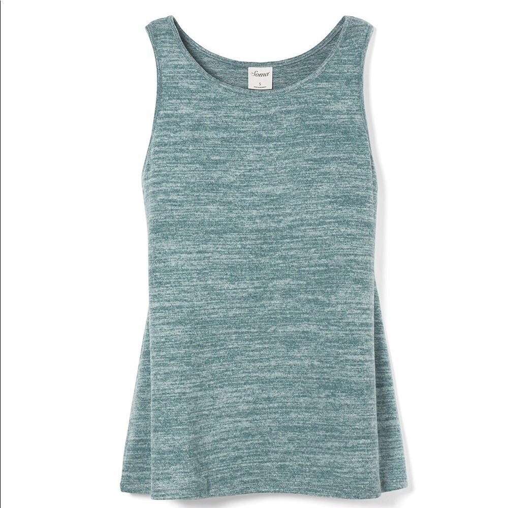 Soma Tank Heather Atlantic cozy nights XXL NWT